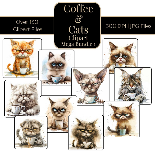 Cranky Cats and Coffee 1